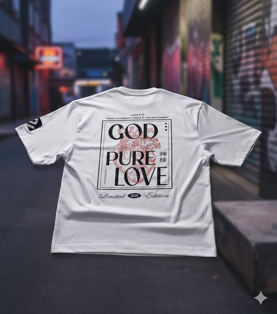 OVERSIZE //  GOD PURE LOVE